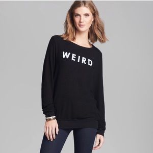 Wildfox ‘WEIRD’ Sweater